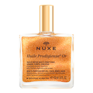 Huile Prodigieuse® Or Huile sèche multi-fonctions visage, corps, cheveux - Huile Prodigieuse® - Toutes peaux 50 ml
