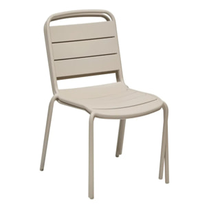 Chaise de jardin empilable Alegoria argile