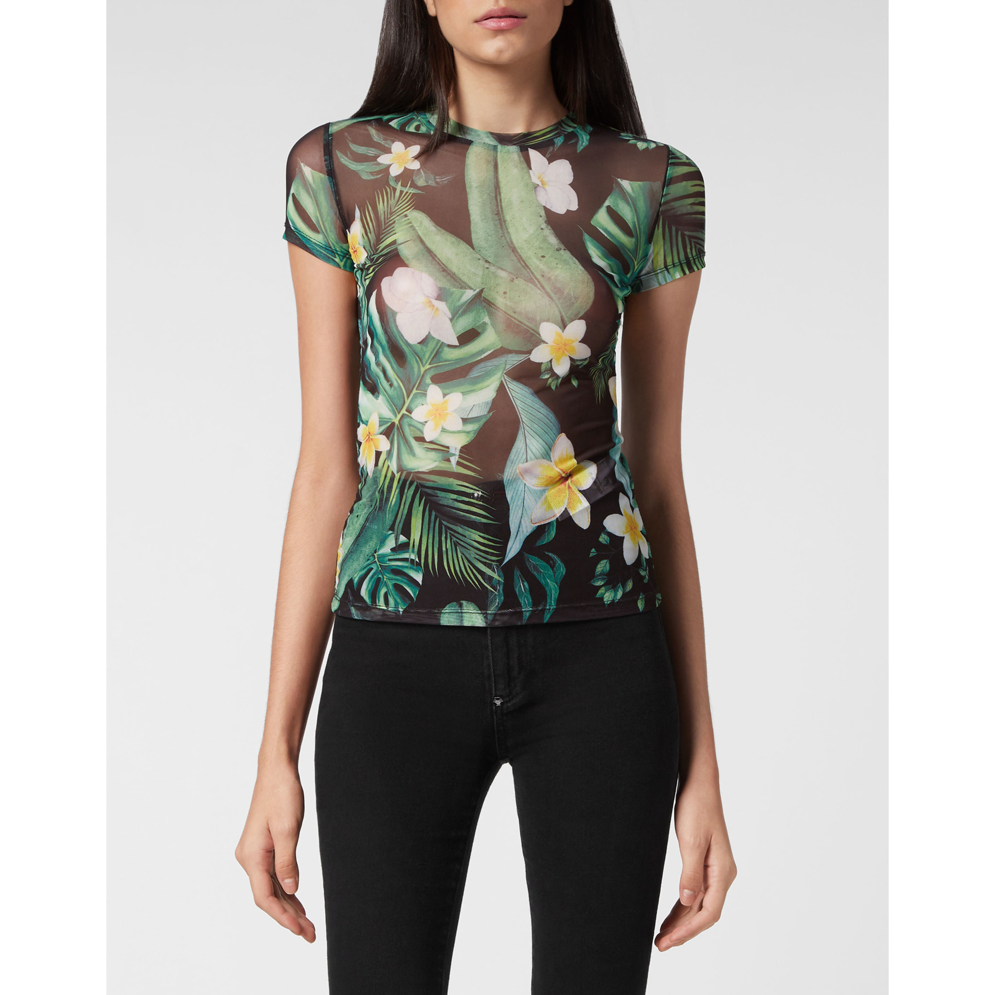 PHILIPP PLEIN T-Shirt Round Neck HAWAII