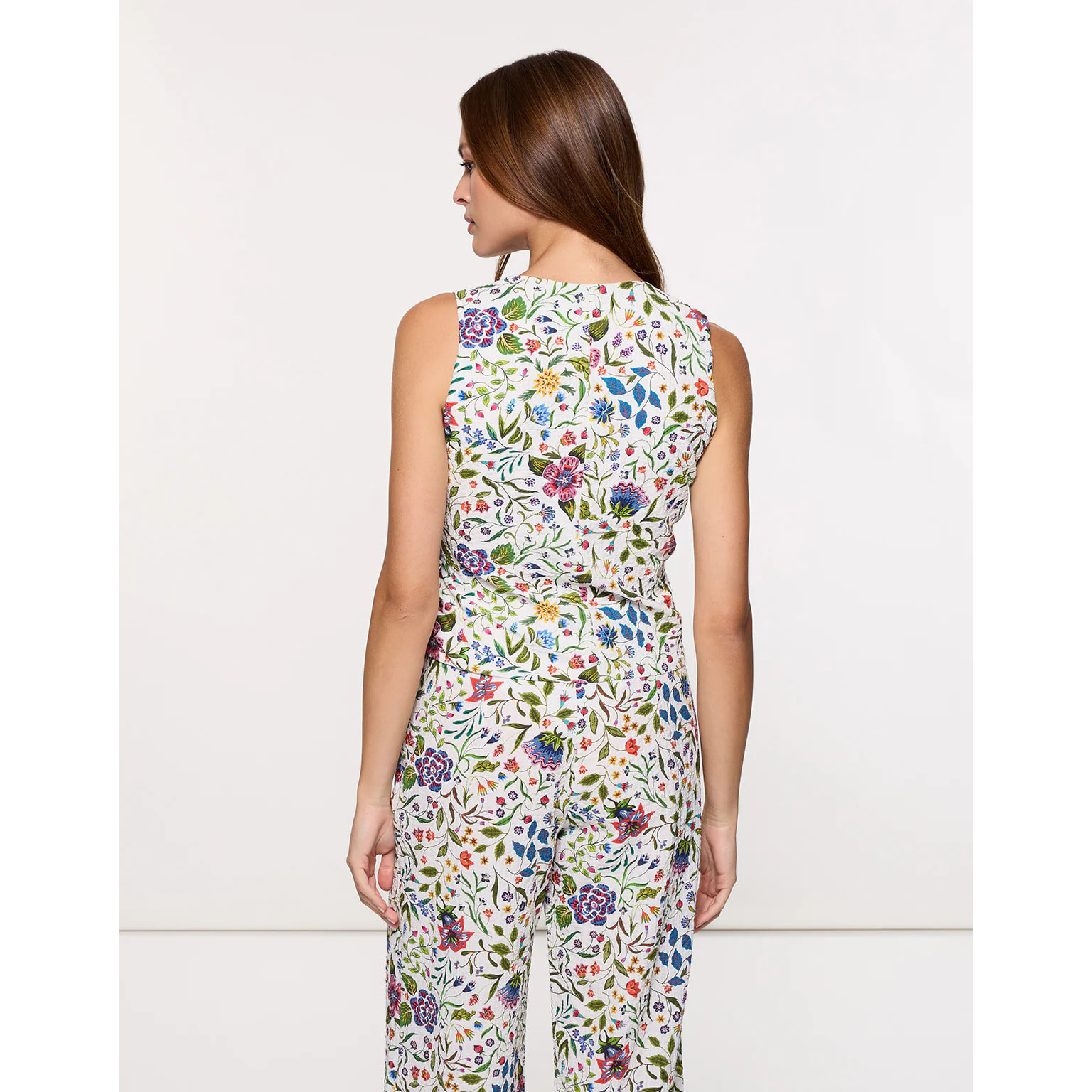 Top Chaleco Blanco - Meredit