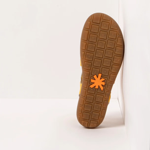 Sandalias 1714 NAPPA YELLOW-ORANGE /RHODES color Yellow-orange