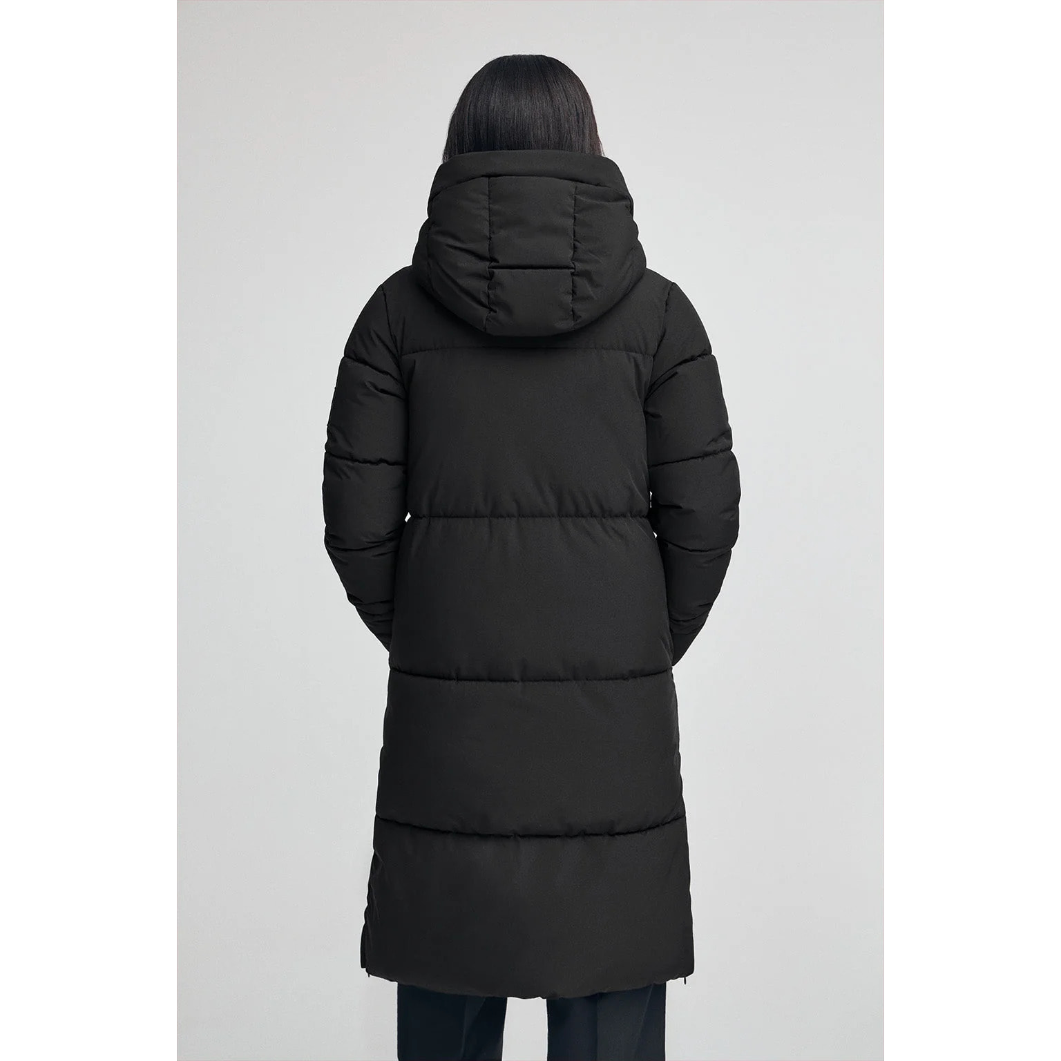 Chaqueta Anne negra con logo Polo Club