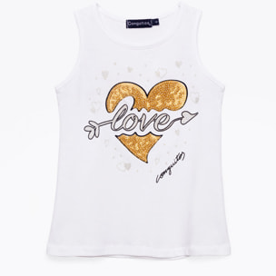 Conguitos - T-shirt a maniche corte casual stampata
