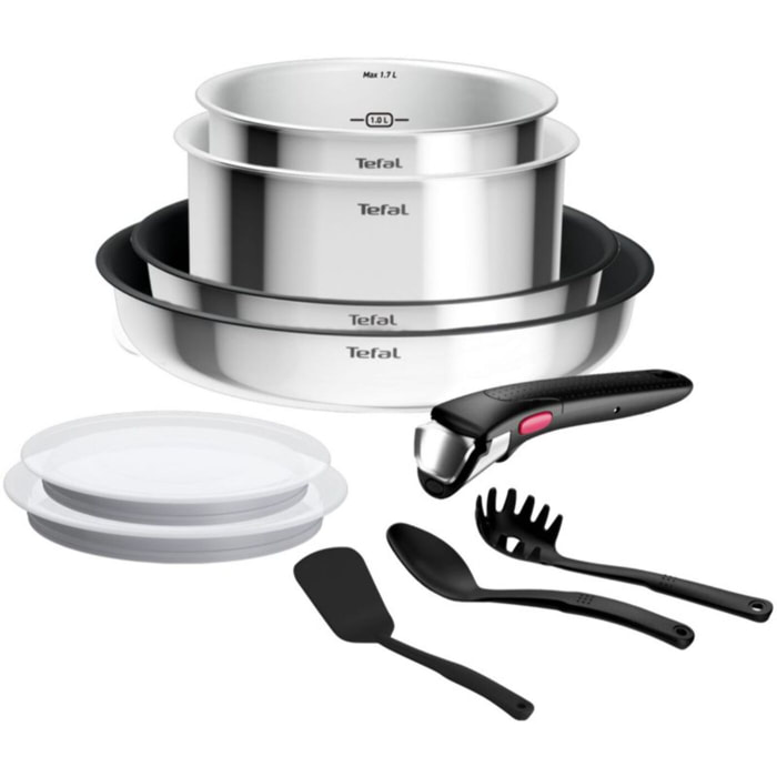 Batterie de cuisine TEFAL Ingenio Emotion 10pcs