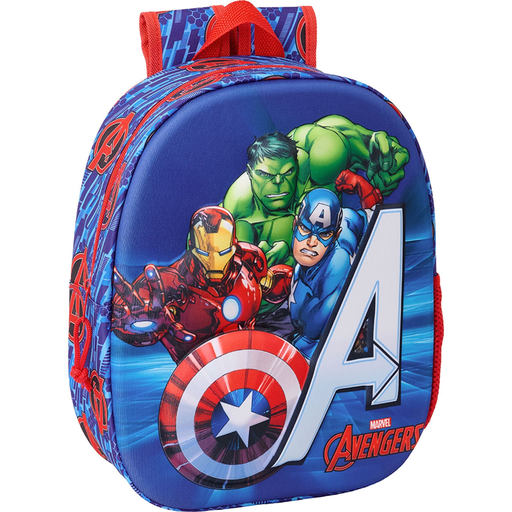 Mochila 3d avengers 3d