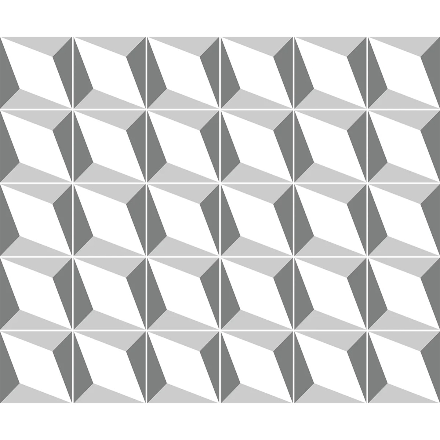 Sticker carrelage - Ambiance Sticker - 30 CARREAUX DE CIMENT GÉOMETRIQUES DESIGN - 10x10cm
