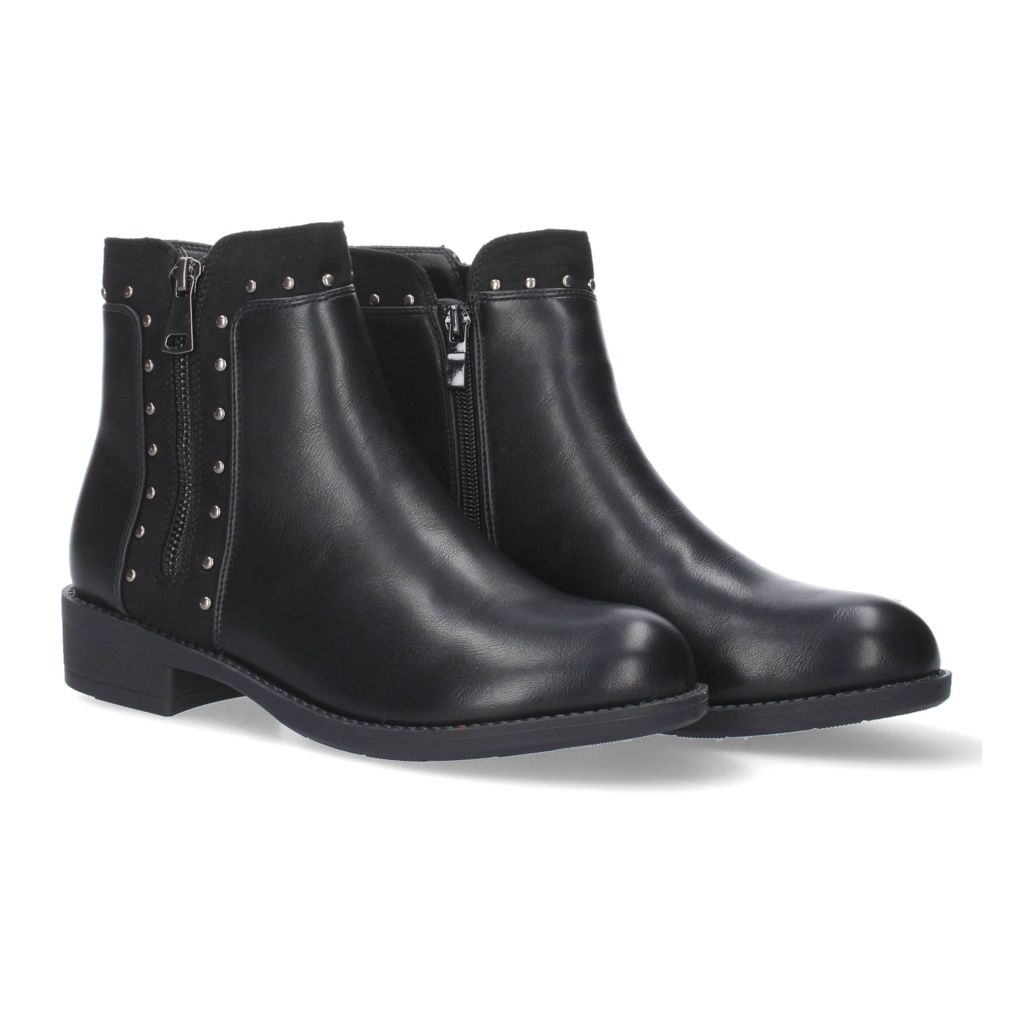 Botin de Tacon Ancho para Mujer