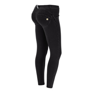 Jeggings push up WR.UP® 7/8 vita bassa in jersey sostenibile