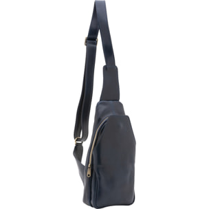 Marsupio da uomo in vera pelle - Modello Rhys Elite - 33.0 x 17.0 x 7.0 cm