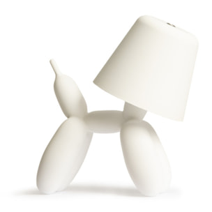 Lampada LED Puppy in ABS - BIANCO