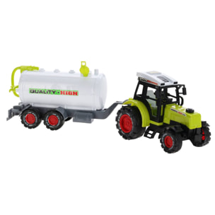 Well home tractor de juguete agricultor en diseño aleatorio de 45cm