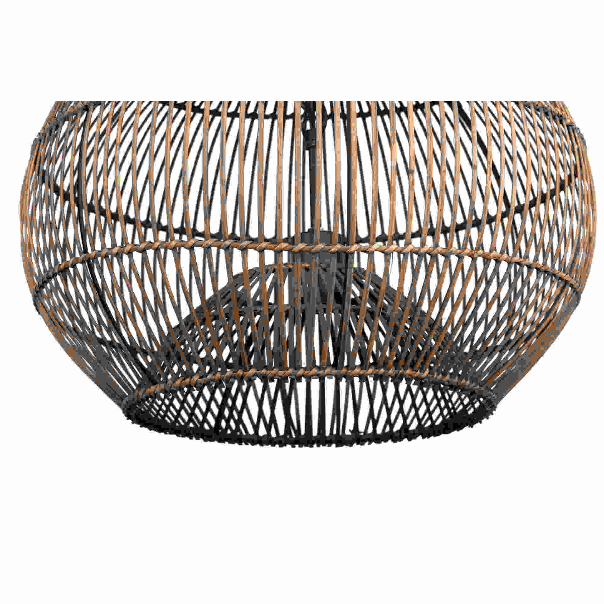 Lampara Techo Metal 46x46x165 Cm