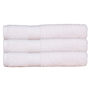 Lot de 3 maxi draps de bain 500 gr/m2 100%coton