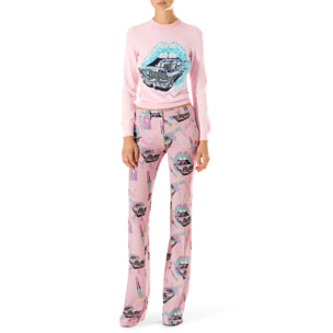 PHILIPP PLEIN Flare trousers "bouche"