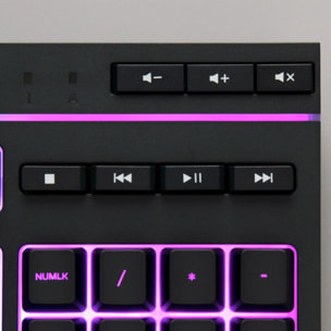 Clavier gamer HYPERX ALLOY CORE RGB MEMBRANE