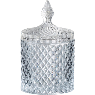 J-Line pot de conservation Cylindrique - verre - transparent - large