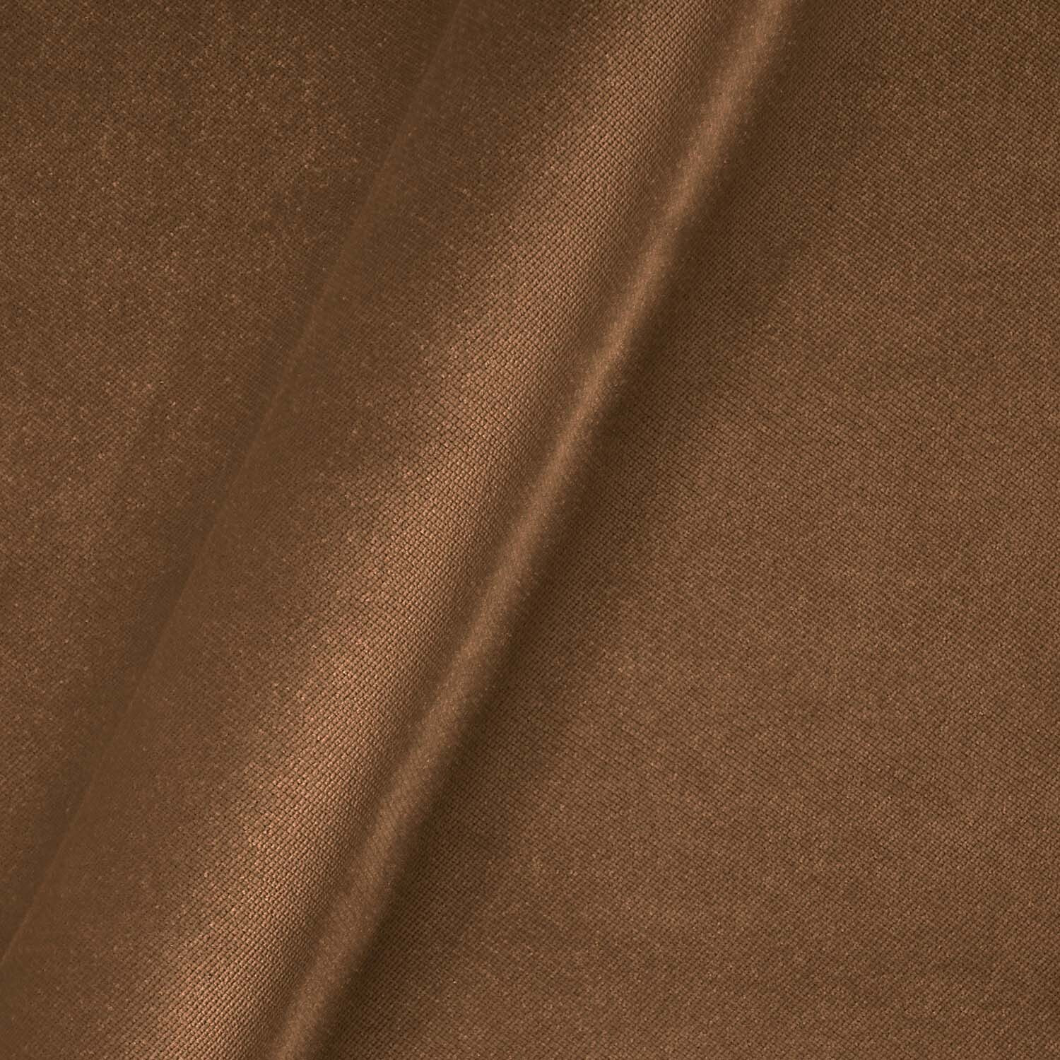 SET DI 2 SEDIE ANTEA STRUTTURA GRIGIO CARBONE TESSUTO VELLUTO TERRA D'OMBRA