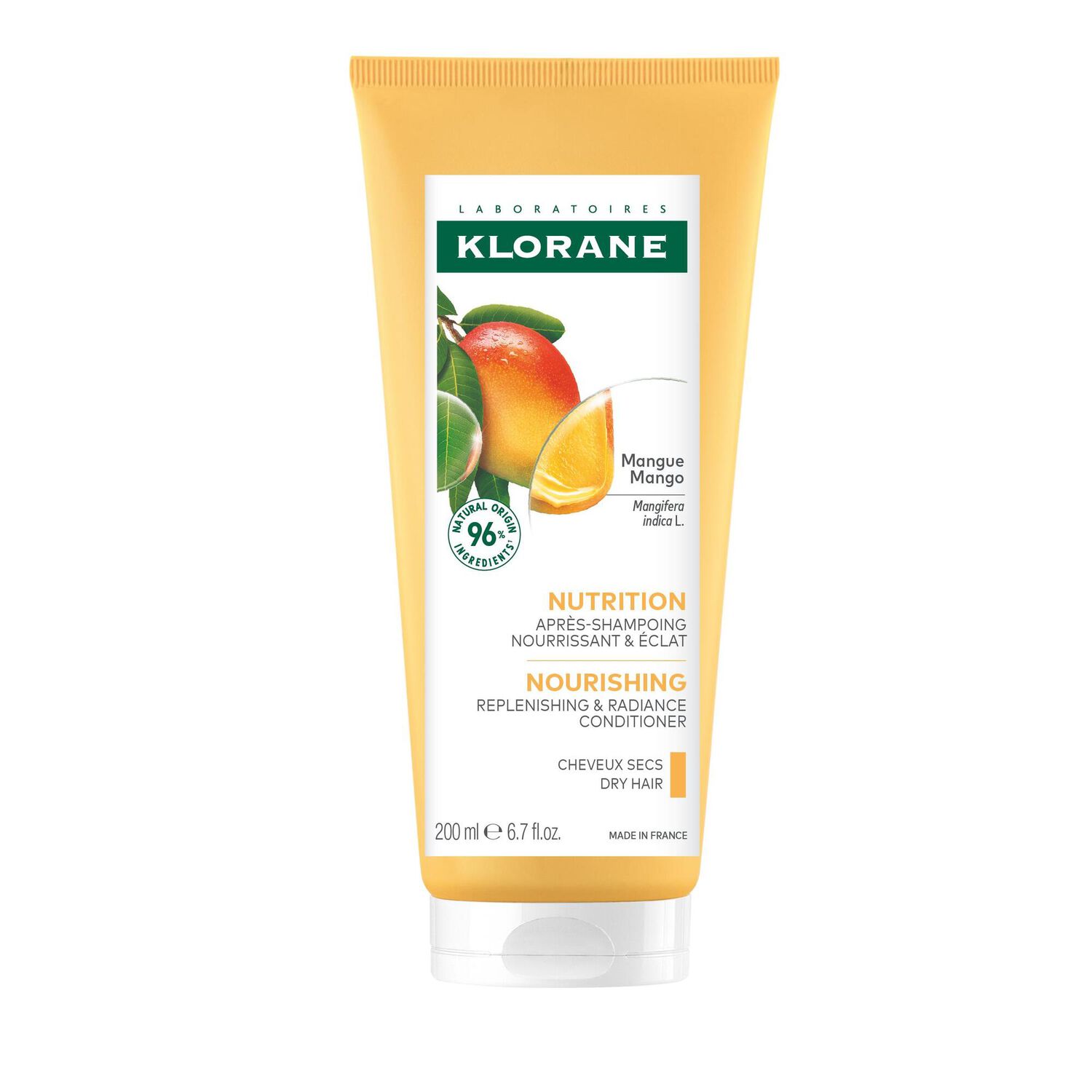 Mangue  - Baume Après-Shampooing - Tous types de cheveux - 200 ml