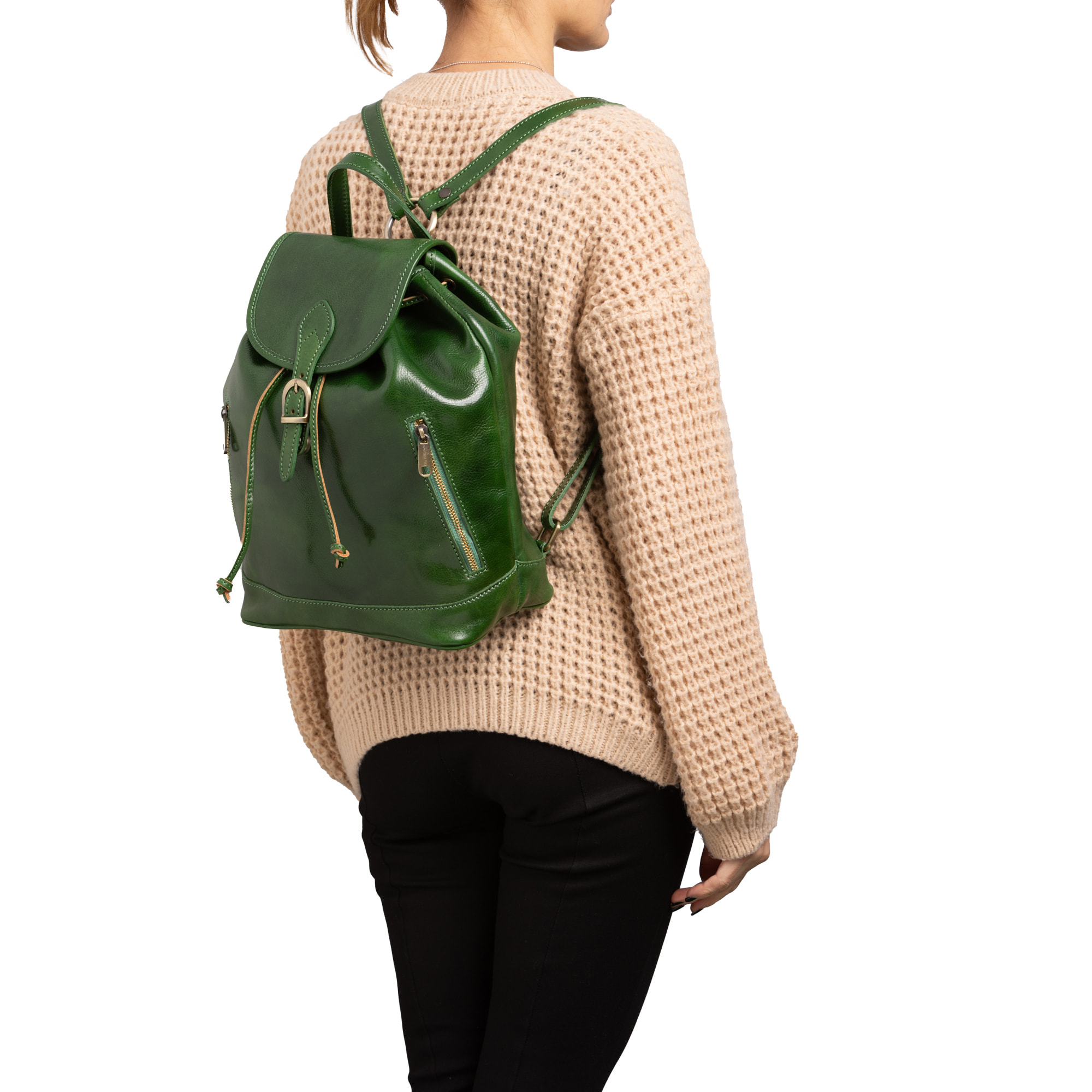 Borsa a spalla  da donna In Vera pelle Made in Italy 25x32x14 cm