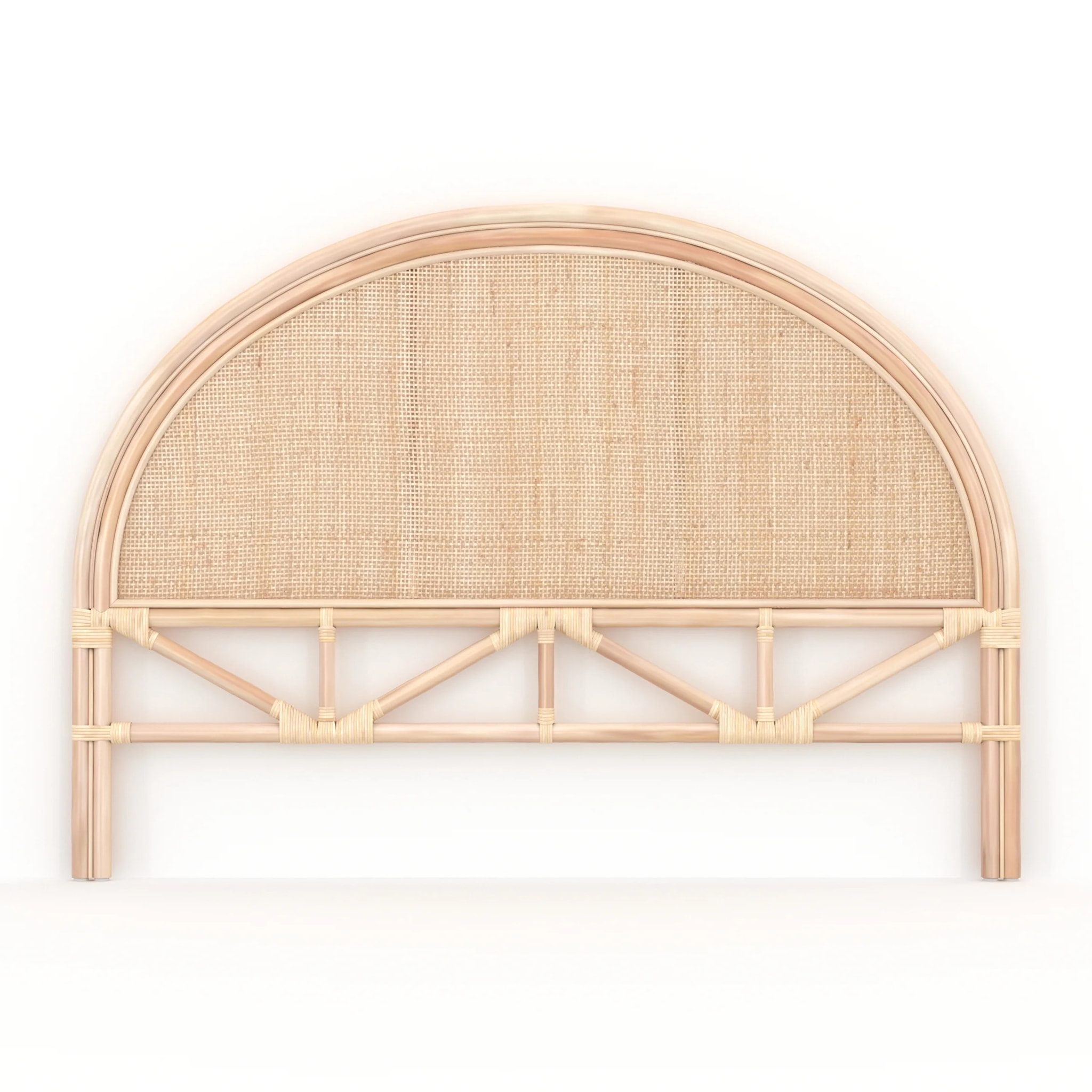 Tête de lit en rotin naturel 140 cm - Madya