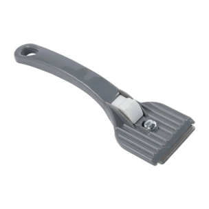Racloir pratique en acier Lot de 2, 16 cm racloir anti-rayures et multifonction pour un usage quotidien Fackelmann Tecno