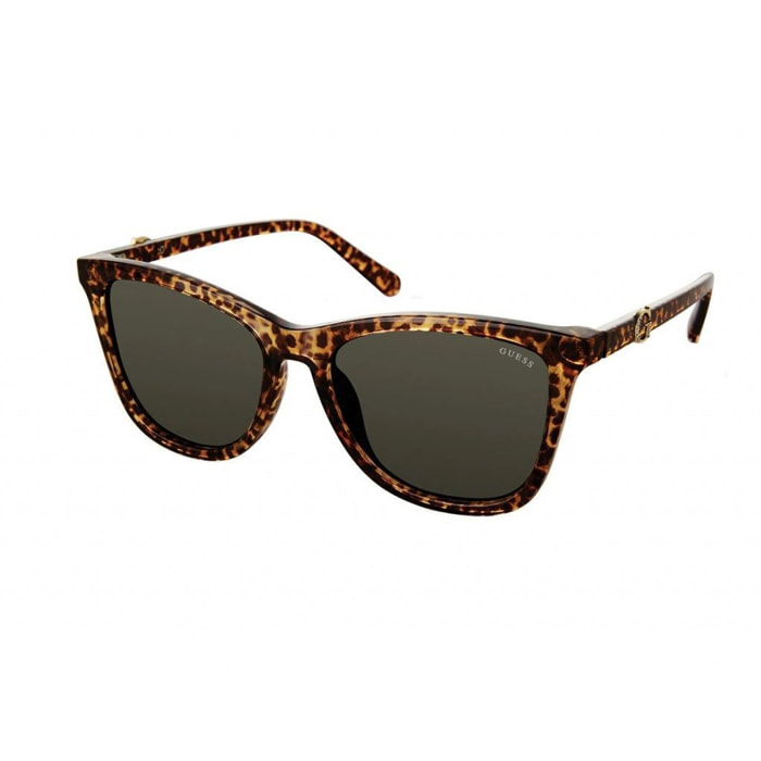 Guess - lunettes de soleil - marron - protection solaire : catégorie 3