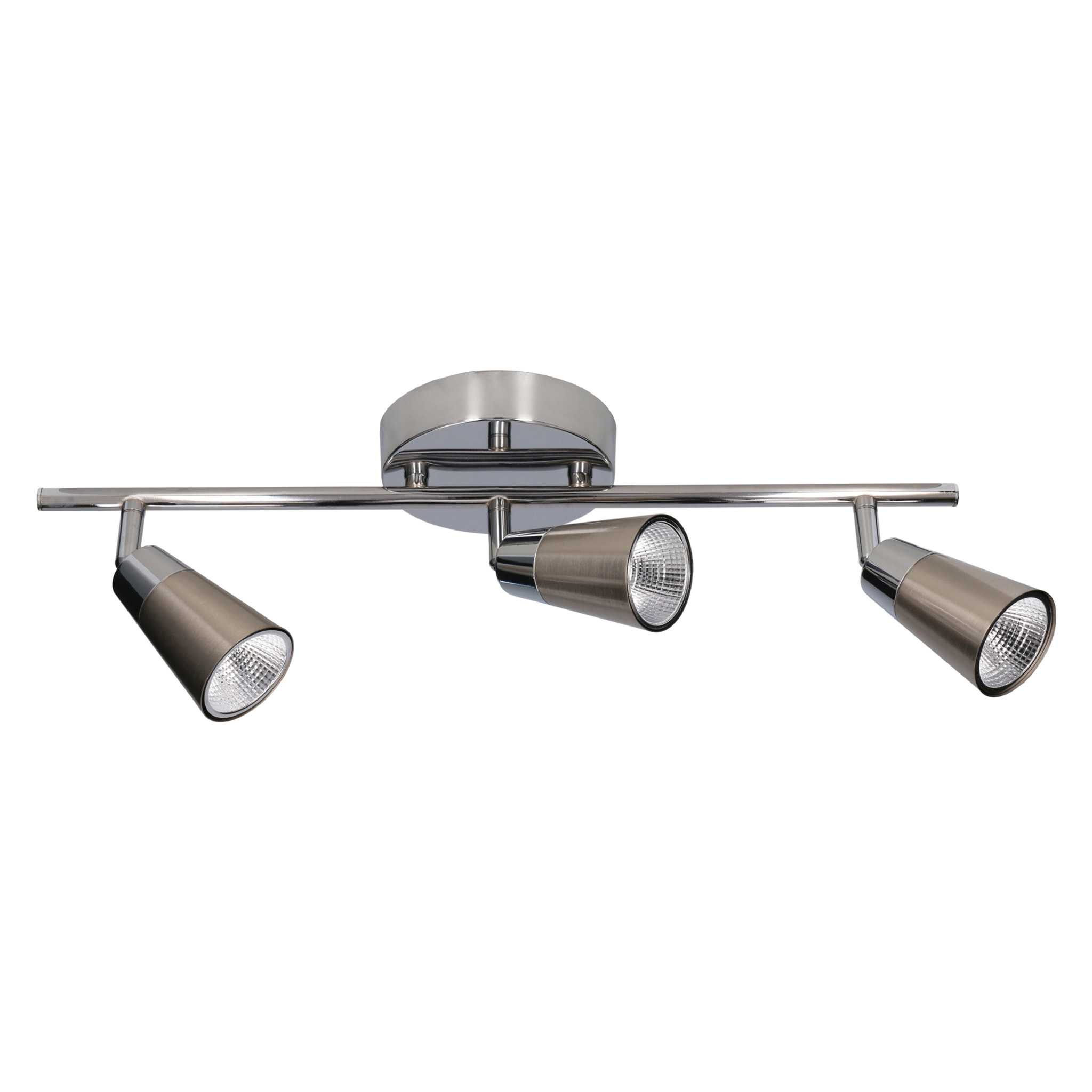 Forlight Proyector Ip20 Vitro Triplex Led 15W 3000K Cromo 1346Lm