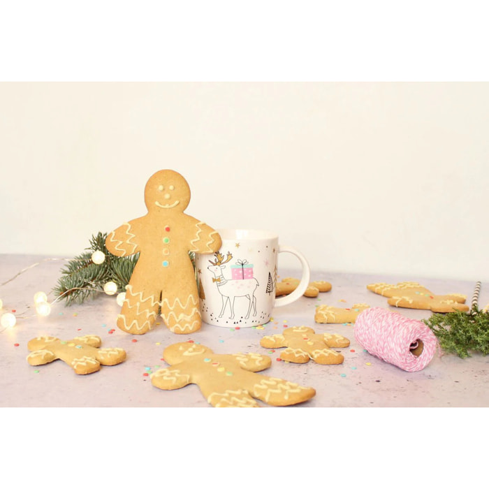 Lot de 2 emporte-pièces en forme de bonhomme en pain d'épices Zenker Emporte-pièces