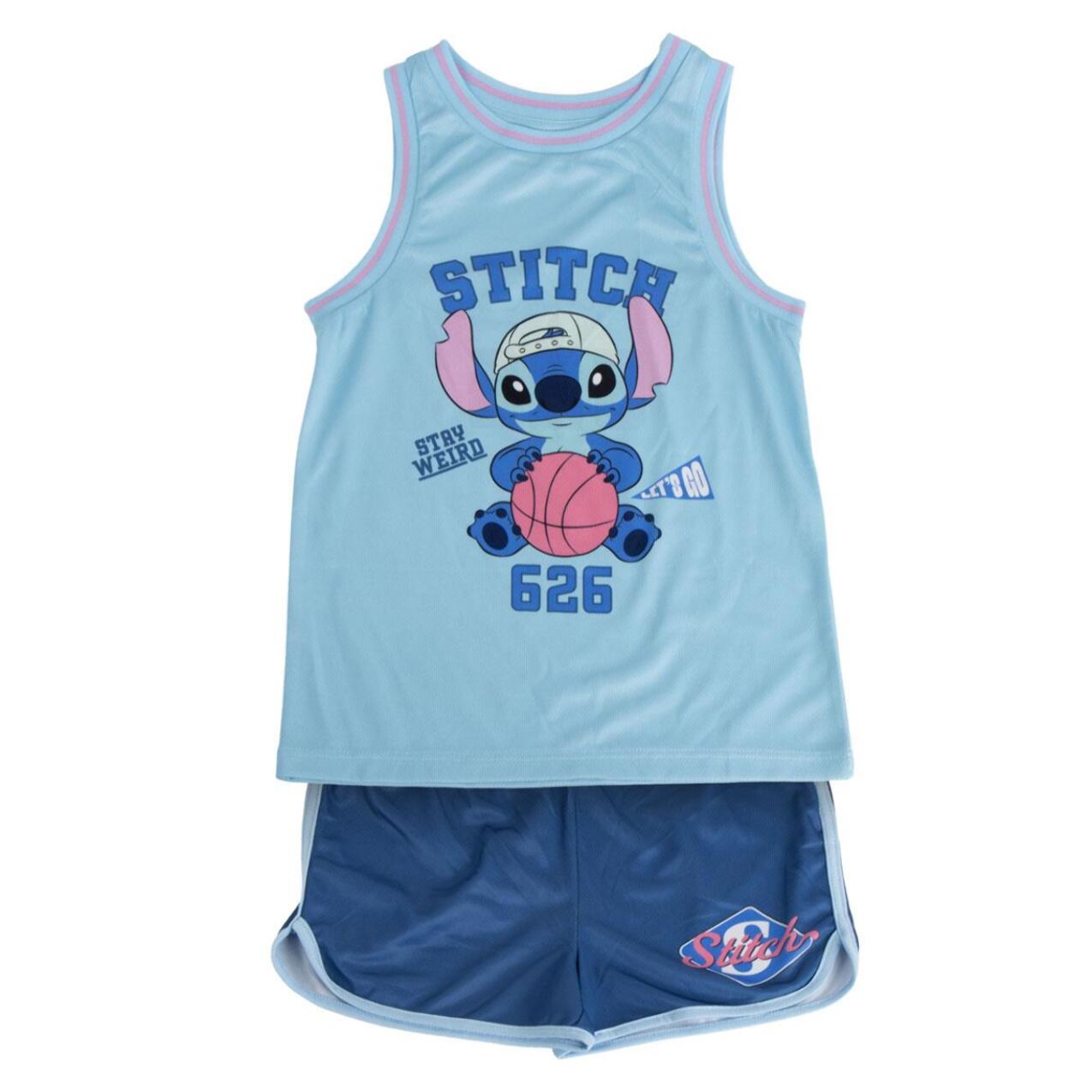 Conjunto 2 Piezas Deporte Stitch - Color Azul
