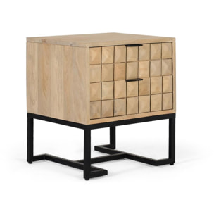 Mesita de noche - banco a los pies de la cama 50x45x40