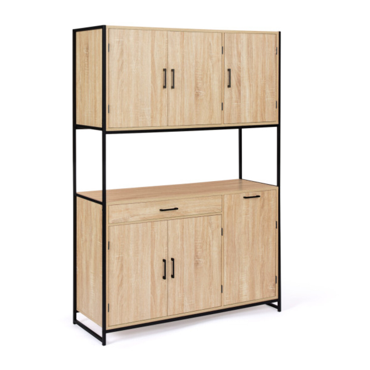 Meuble cuisine Memphis 2 niveaux 120x176cm