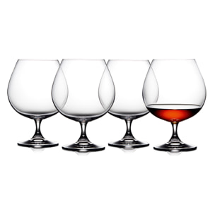 Set de 4 verres à cognac Juvel 69 cl