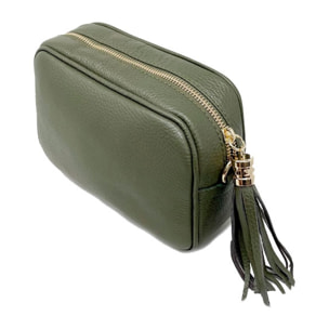 Chicca Borse Tracollina Clutch  Verde Oliva