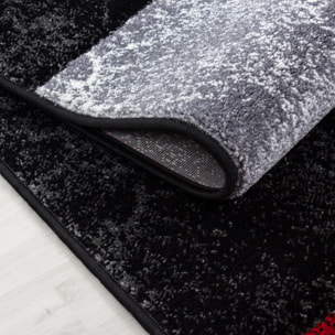 HAWAII - Tapis de salon à motif géométrique rouge