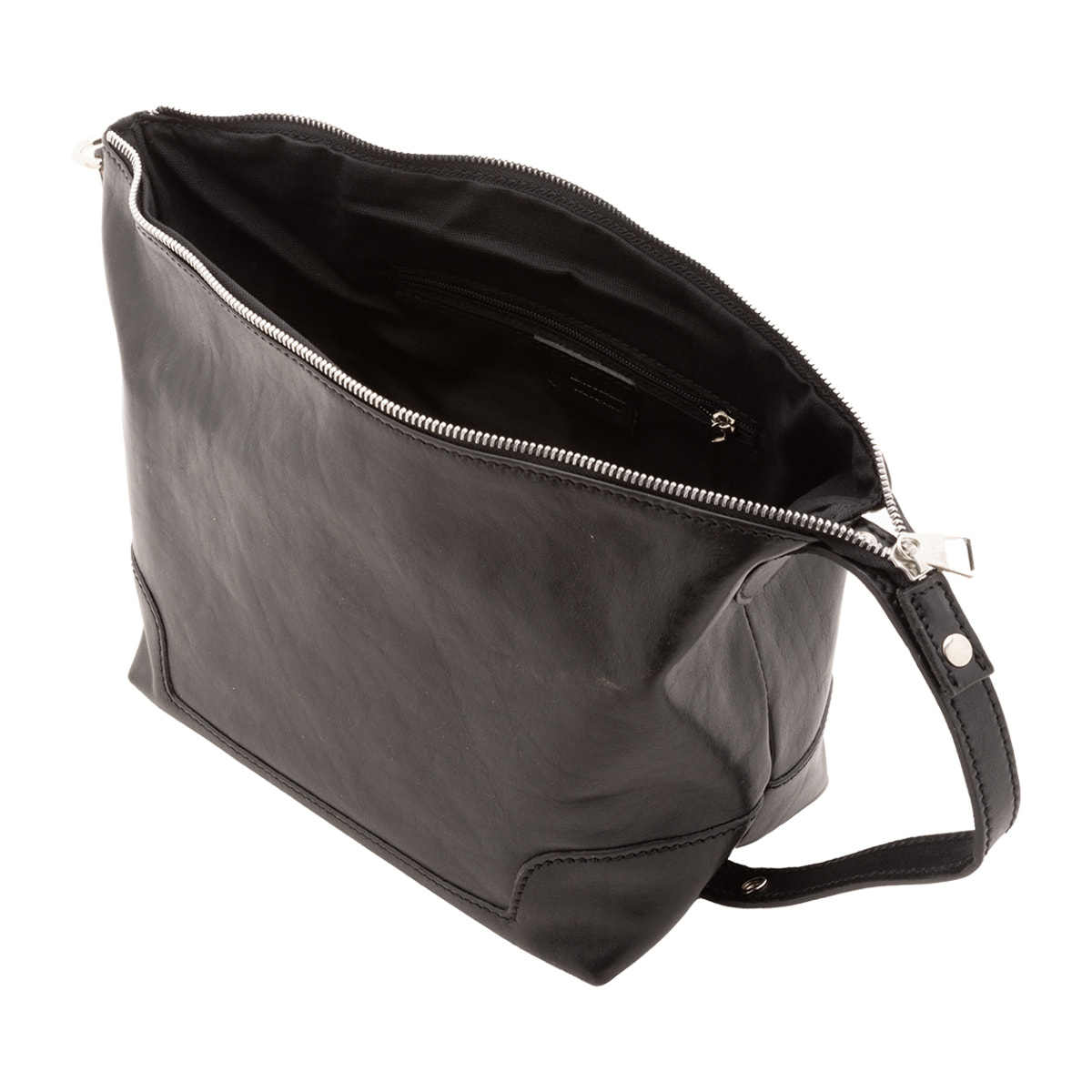 Borsa a mano  unisex In Vera pelle Made in Italy 24x19x18 cm