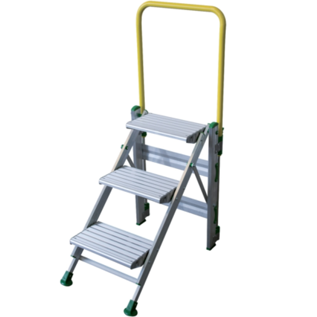 Marche pied extra-plat FACAL PLIO - 3 marches - hauteur de travail 2m73 - PO-3