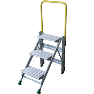Marche pied extra-plat FACAL PLIO - 3 marches - hauteur de travail 2m73 - PO-3