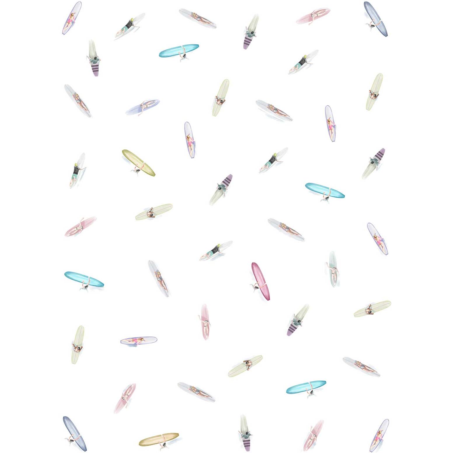 Papier peint Summer Line up Intissé