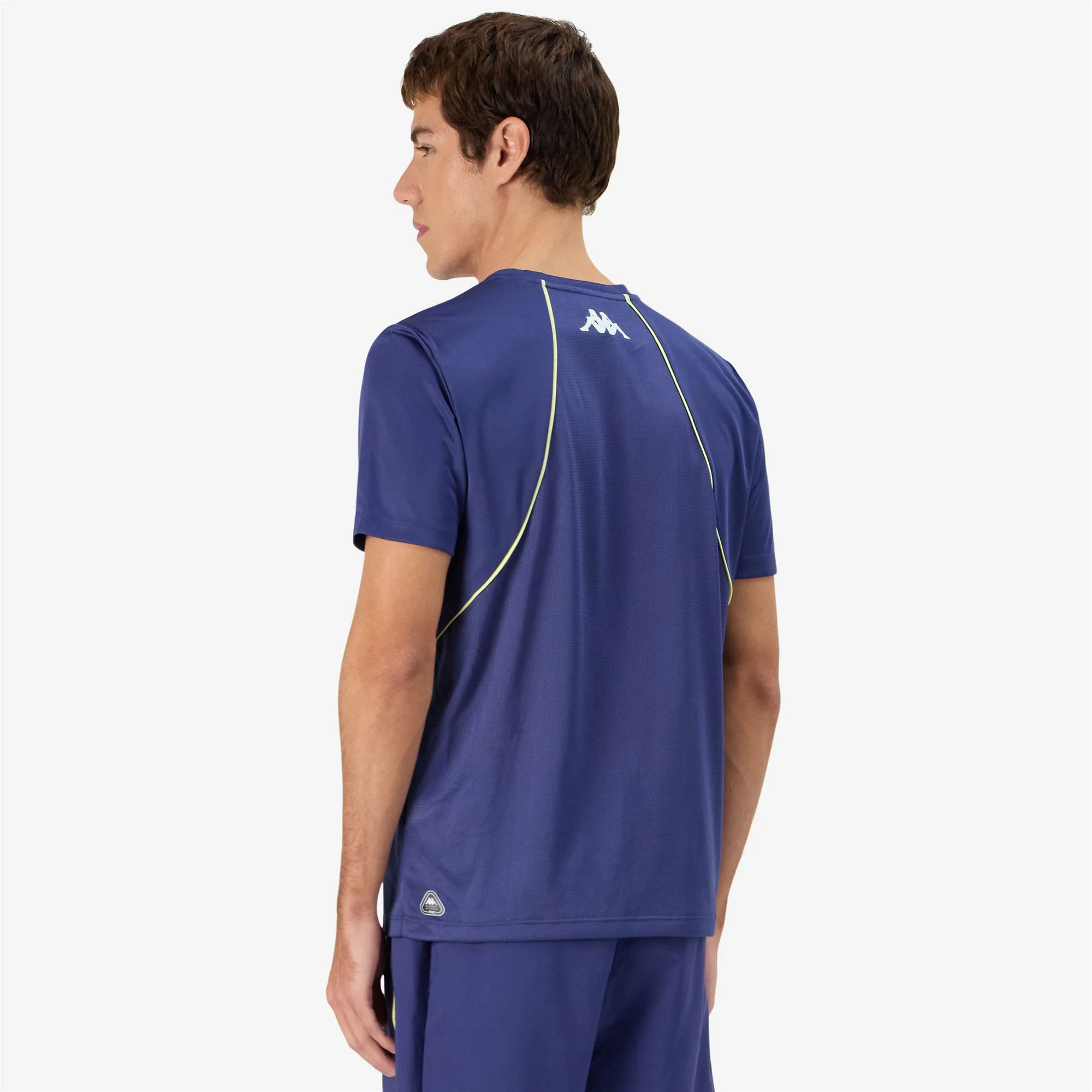 Kappa - Camisetas de juego Hombre Azul - Kombat Padel Fuyo