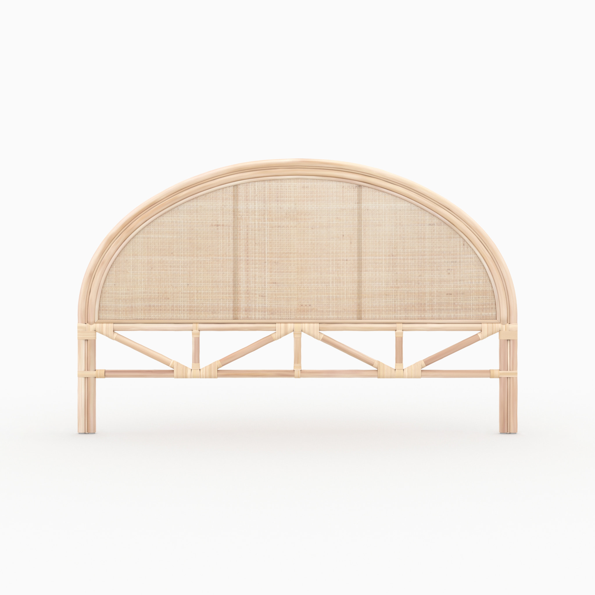 Tête de lit en rotin naturel 160 cm - Madya