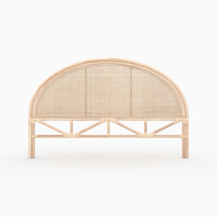 Tête de lit en rotin naturel 160 cm - Madya