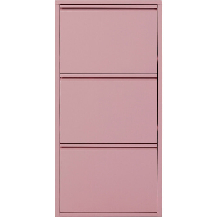 Casier à chaussures Caruso rose Kare Design