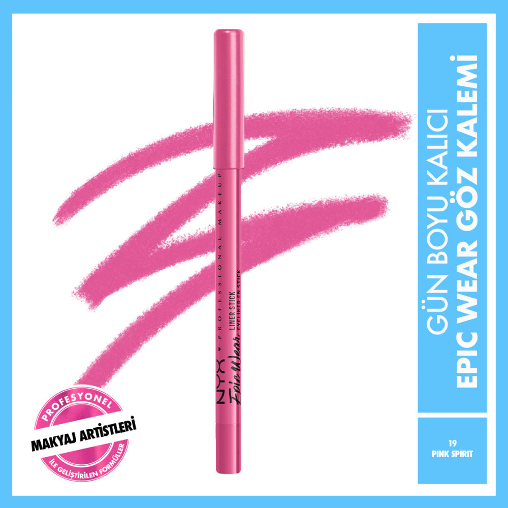 NYX Professional Makeup Epic Wear Liner Eyeliner Pink Spirit