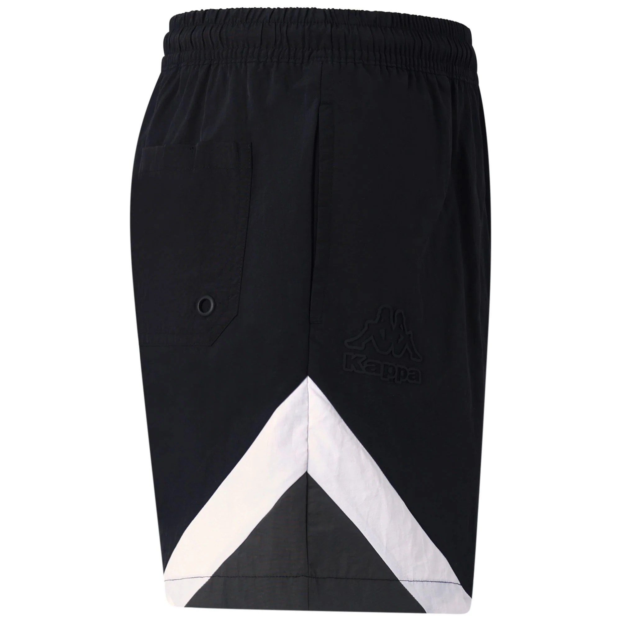 Kappa - Costumi da Bagno Uomo Nero - Logo Grei