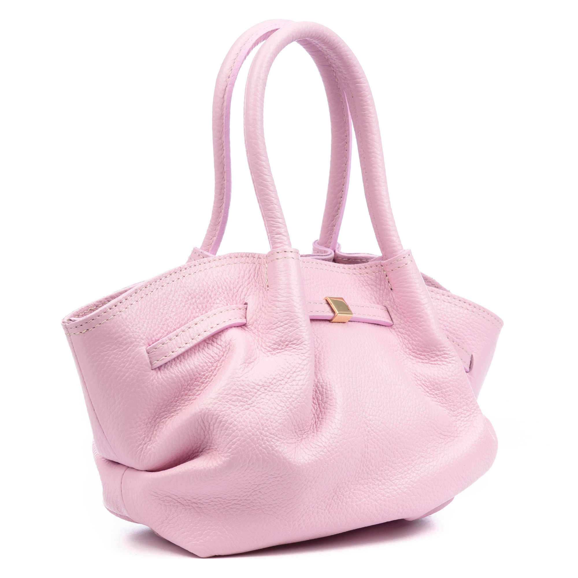Bergolo Bolso de mano Mujer. Piel autentica Dollaro.