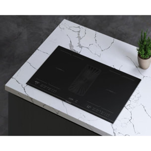 Plaque induction aspirante DE DIETRICH DPH4840B Horizone