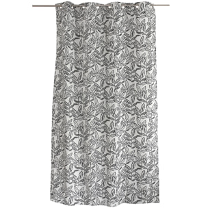 Rideau à oeillets en coton recyclé Chambray - Ecru