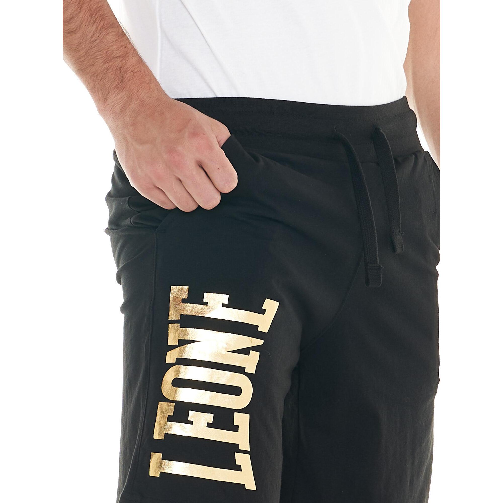 Bermudas de hombre doradas