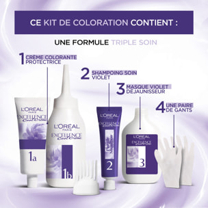 L'Oréal Paris Excellence Cool Crème 4.11 Châtain Ultra Cendré