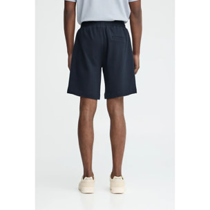 Bermuda jogger azul marino con logo Polo Club